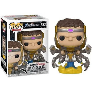 Funko Pop! M.O.D.O.K. Avengers Action Vinyl Figure #633 Gold Black